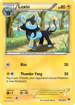 Luxio BREAKpoint card