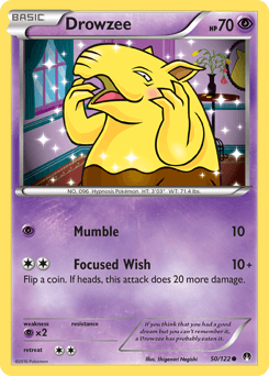 Drowzee BREAKpoint card