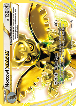 Noctowl BREAK XY Black Star Promos card