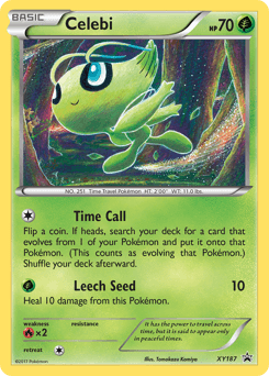 Celebi XY Black Star Promos card