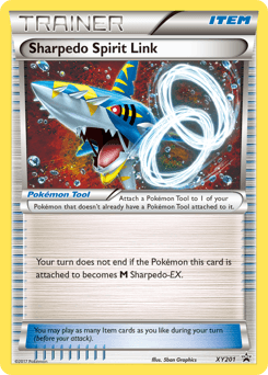Sharpedo Spirit Link XY Black Star Promos card