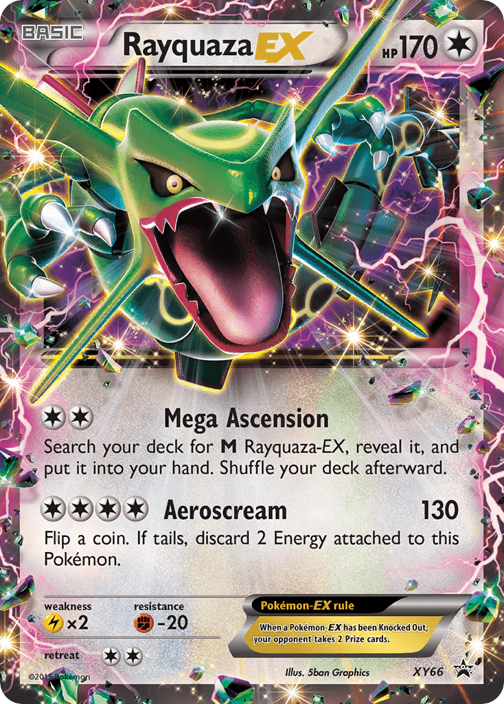 Rayquaza-EX XY Black Star Promos card
