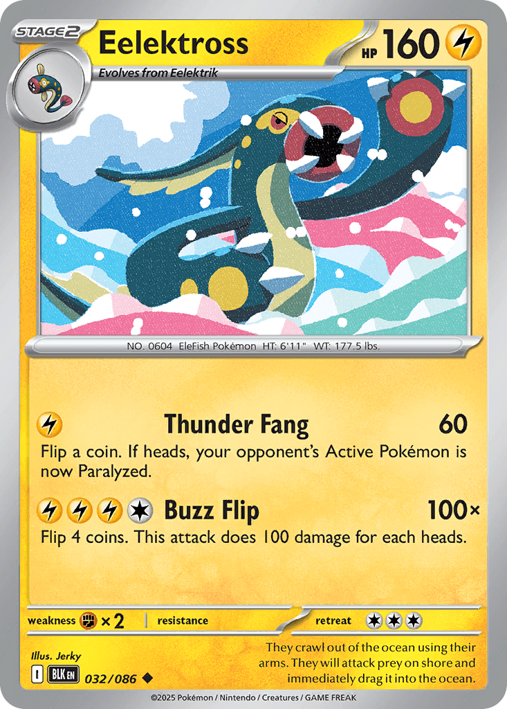 Eelektross Black Bolt card