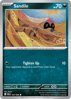 Sandile Black Bolt card