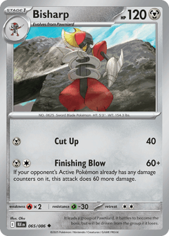 Bisharp Black Bolt card
