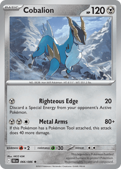 Cobalion Black Bolt card