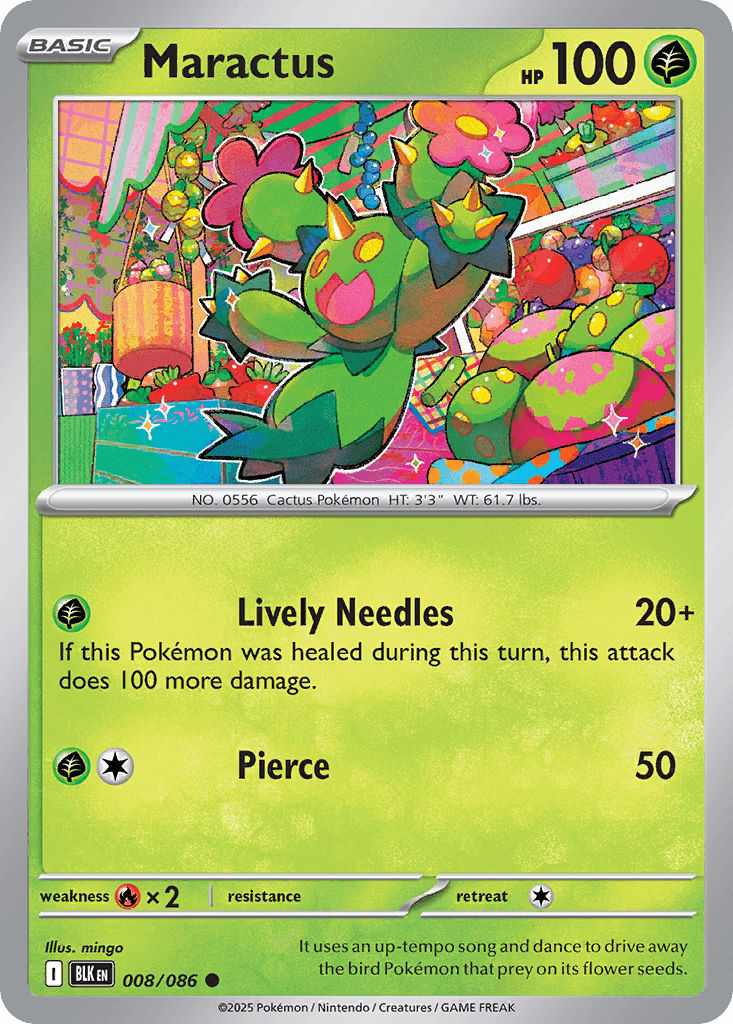 Maractus Black Bolt card