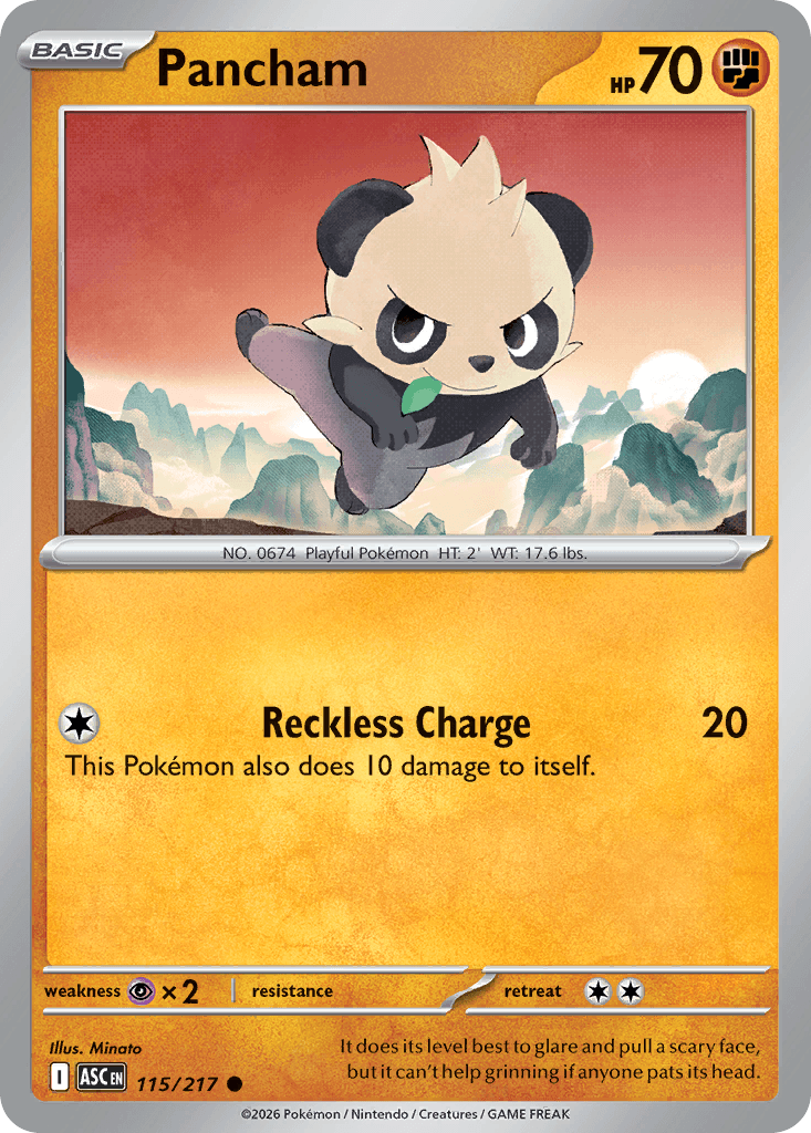 Pancham Ascended Heroes card