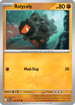 Rolycoly Ascended Heroes card