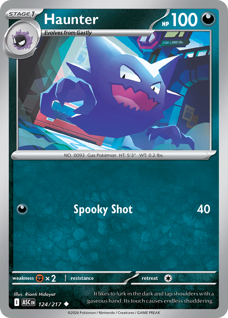 Haunter Ascended Heroes card