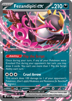 Fezandipiti ex Ascended Heroes card