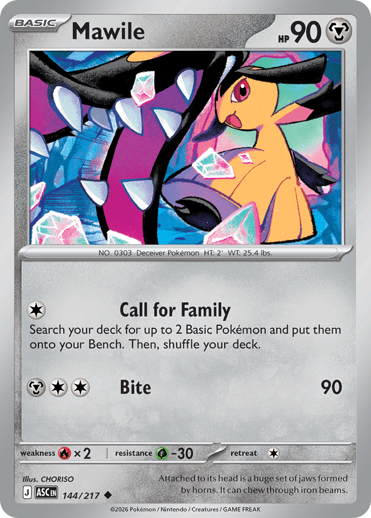 Mawile Ascended Heroes card
