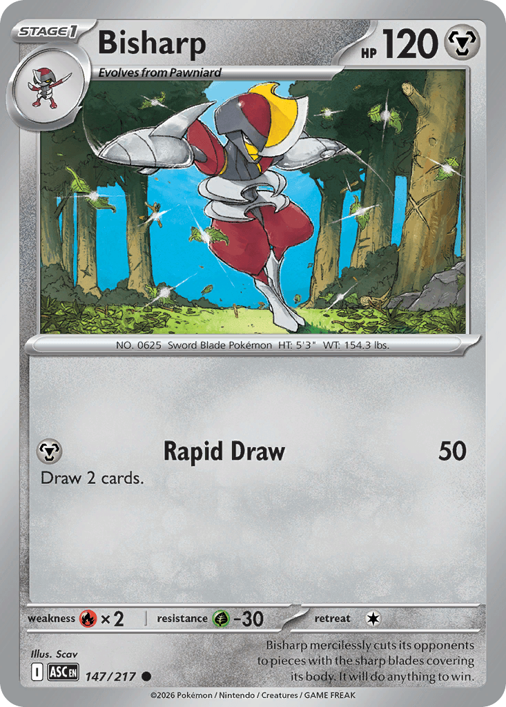 Bisharp Ascended Heroes card