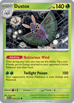 Dustox Ascended Heroes card