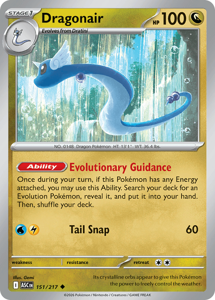 Dragonair Ascended Heroes card
