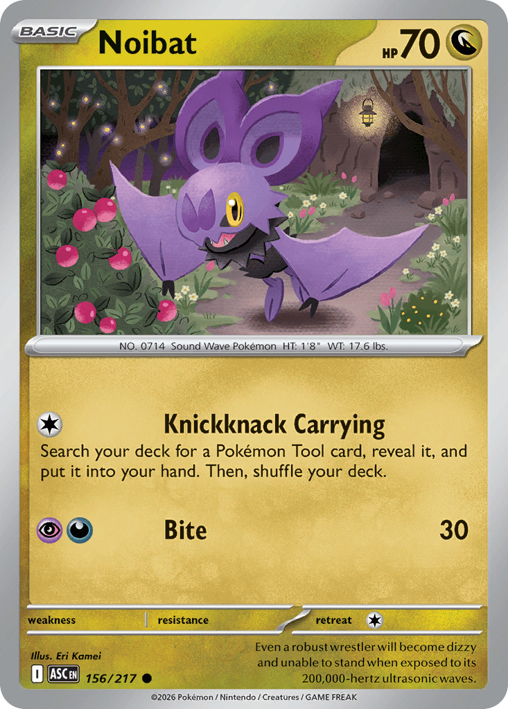 Noibat Ascended Heroes card