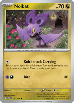 Noibat Ascended Heroes card