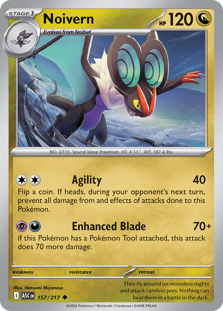 Noivern Ascended Heroes card
