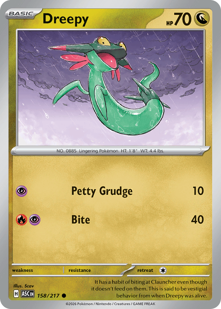 Dreepy Ascended Heroes card