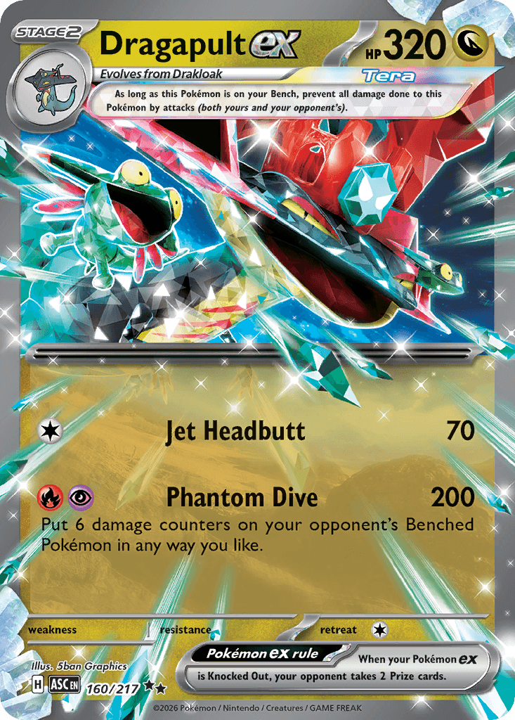 Dragapult ex Ascended Heroes card