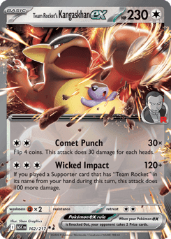 Team Rocket's Kangaskhan ex Ascended Heroes card