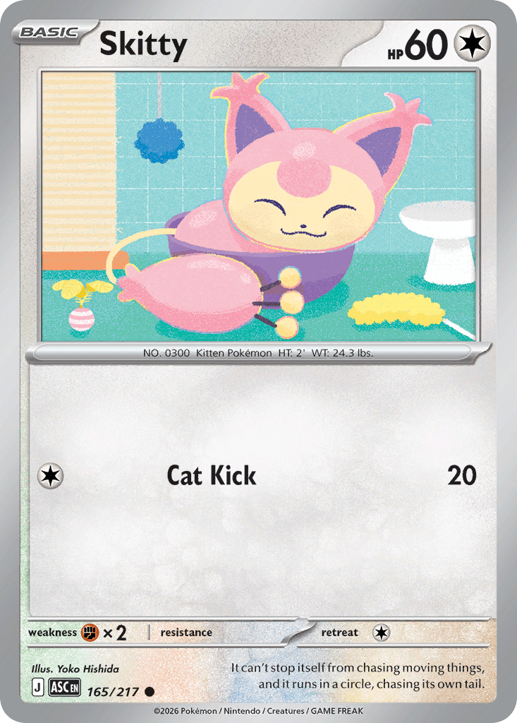 Skitty Ascended Heroes card