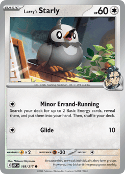 Larry's Starly Ascended Heroes card