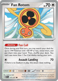 Fan Rotom Ascended Heroes card
