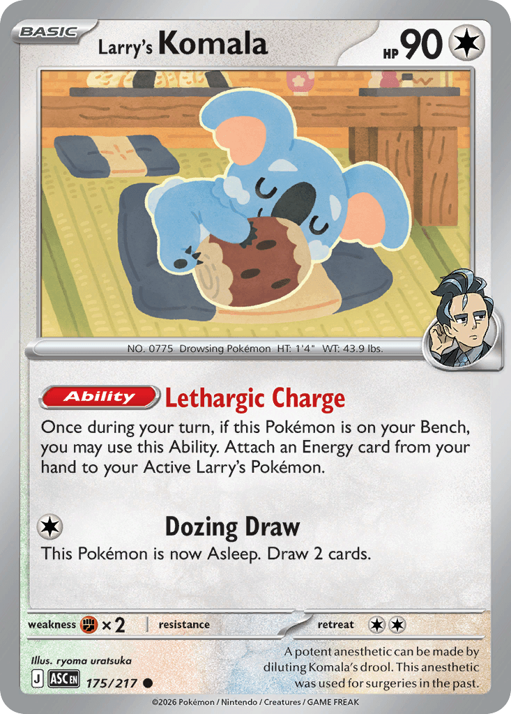 Larry's Komala Ascended Heroes card