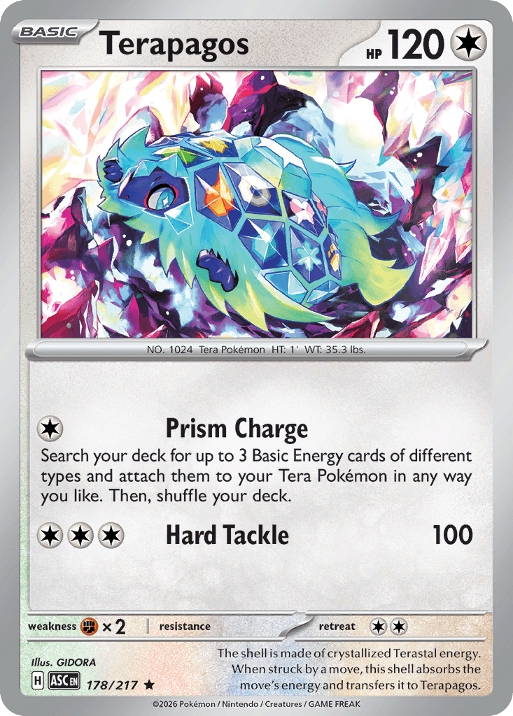 Terapagos Ascended Heroes card