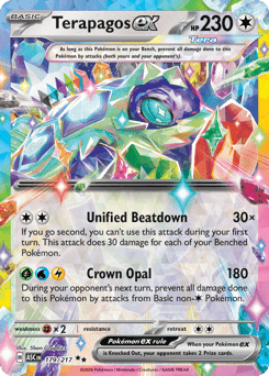 Terapagos ex Ascended Heroes card