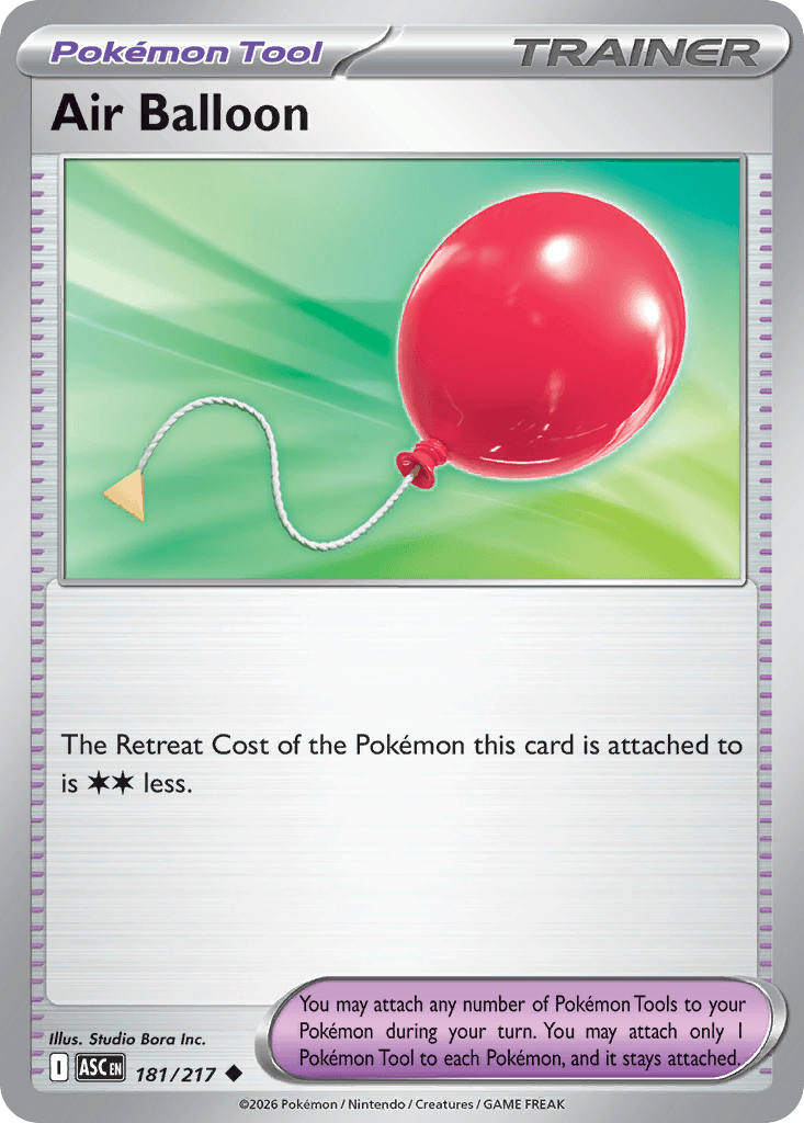 Air Balloon Ascended Heroes card