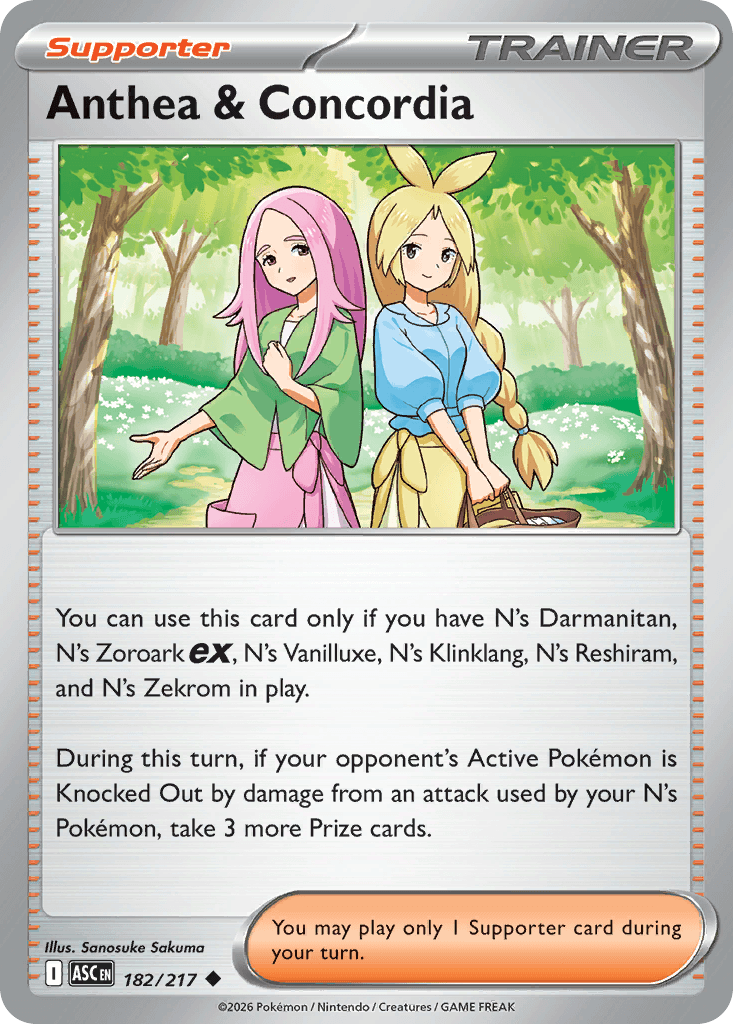 Anthea & Concordia Ascended Heroes card
