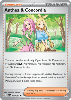 Anthea & Concordia Ascended Heroes card