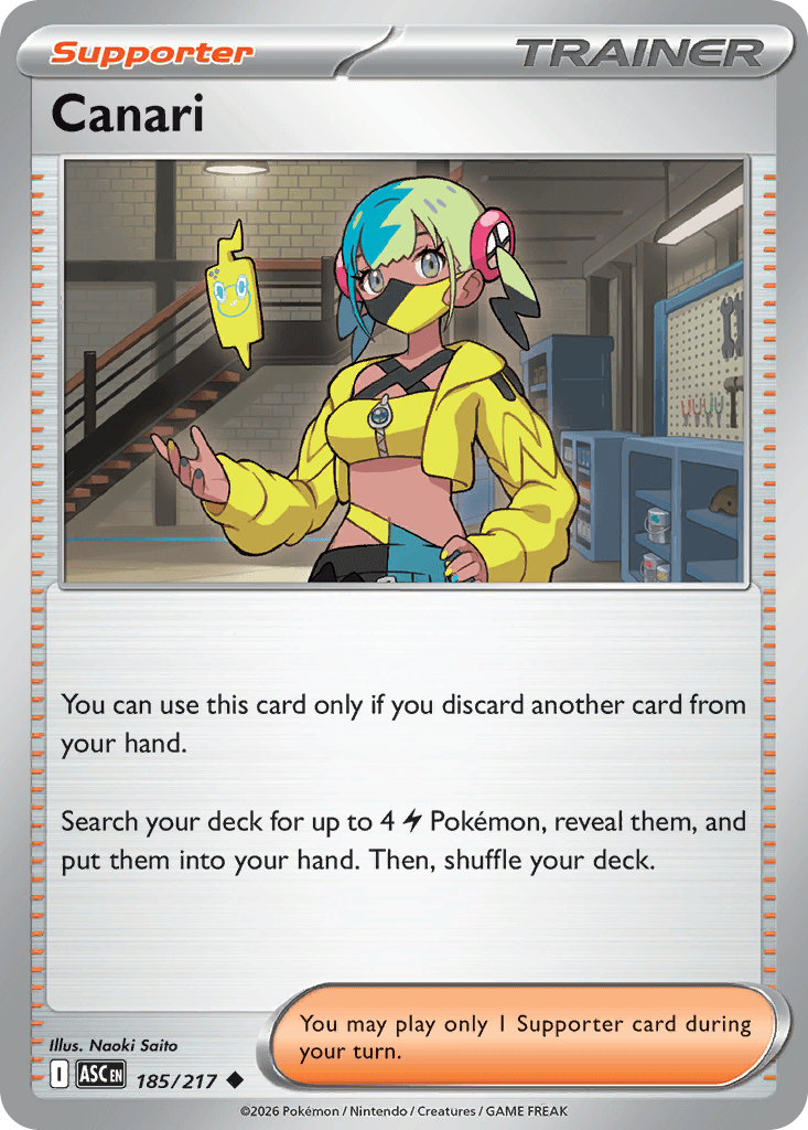 Canari Ascended Heroes card