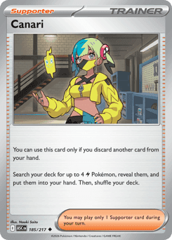Canari Ascended Heroes card