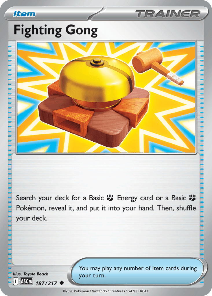 Fighting Gong Ascended Heroes card