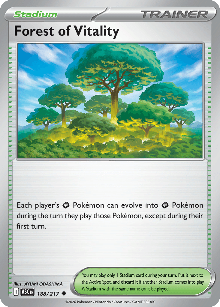 Forest of Vitality Ascended Heroes card