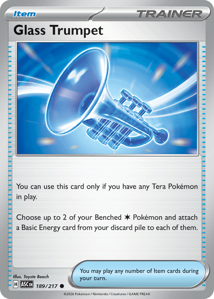 Glass Trumpet Ascended Heroes card