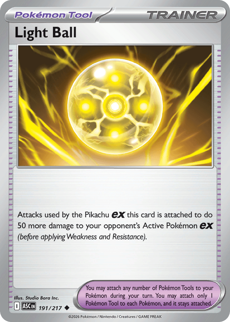 Light Ball Ascended Heroes card
