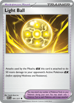 Light Ball Ascended Heroes card