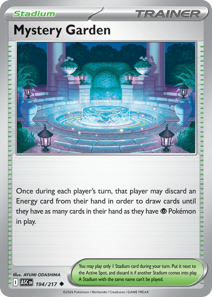 Mystery Garden Ascended Heroes card