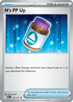 N's PP Up Ascended Heroes card