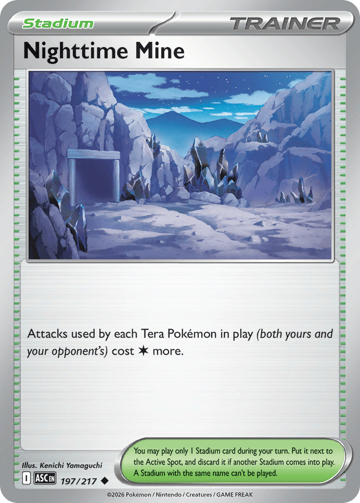 Nighttime Mine Ascended Heroes card