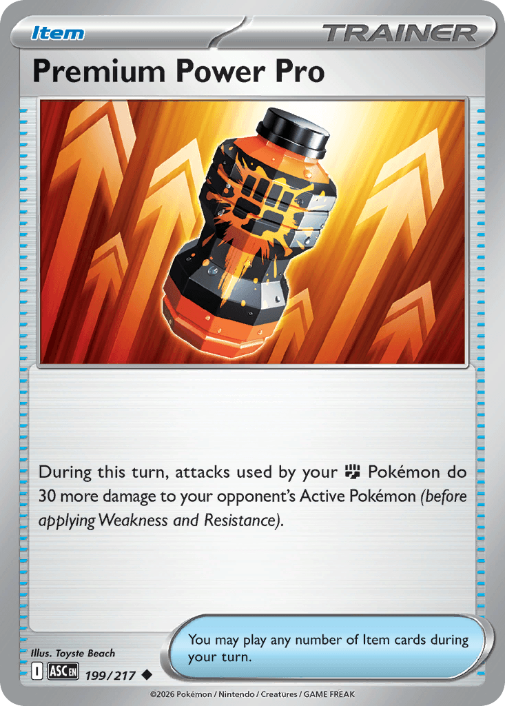 Premium Power Pro Ascended Heroes card