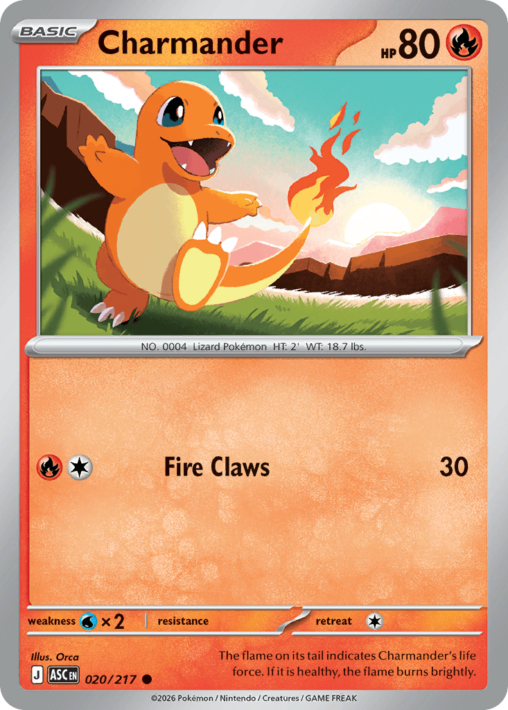 Charmander Ascended Heroes card