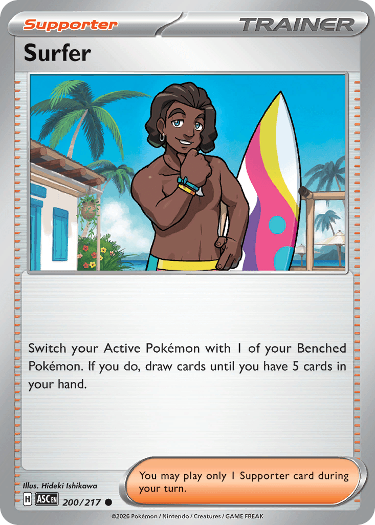Surfer Ascended Heroes card