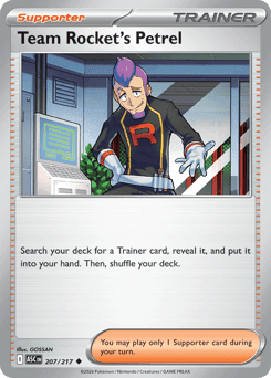 Team Rocket's Petrel Ascended Heroes card