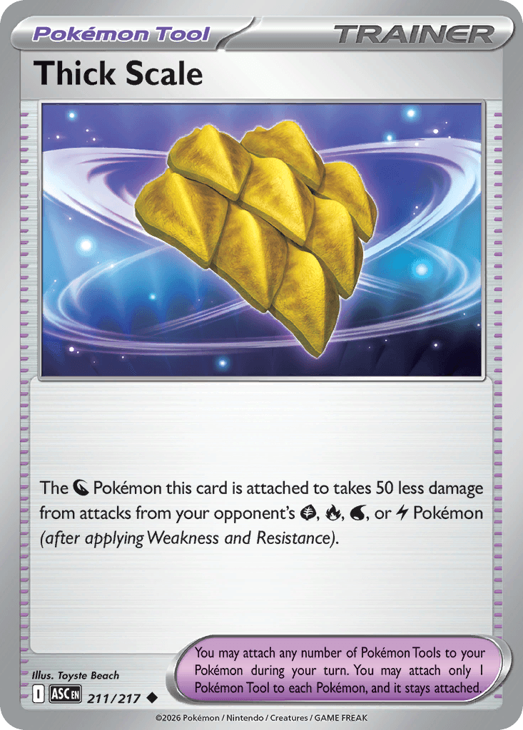Thick Scale Ascended Heroes card