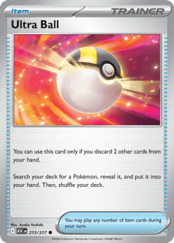 Ultra Ball Ascended Heroes card